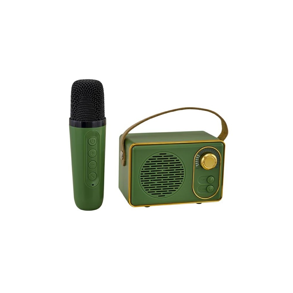 KARAOKE MAGIC RADIOMICROFONO VERDE